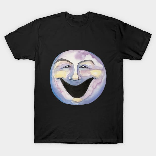 Laughing Moon T-Shirt by Rachel Kenaston